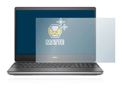 Immagine del dispositivo Dell Precision 7560 con un'ampia varietà di protezioni per lo schermo.