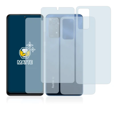 Immagine del dispositivo Xiaomi Redmi Note 11 Pro 5G (Fronte+Retro) con un'ampia varietà di protezioni per lo schermo.