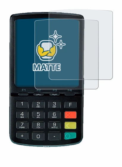 Immagine del dispositivo ingenico Link/2500 con un'ampia varietà di protezioni per lo schermo.