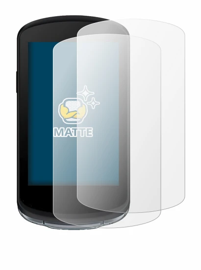Immagine del dispositivo Garmin Edge 1040 con un'ampia varietà di protezioni per lo schermo.