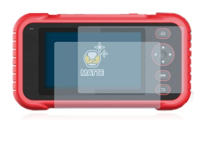 Immagine del dispositivo Launch CRP 123 / 129 EVO con un'ampia varietà di protezioni per lo schermo.