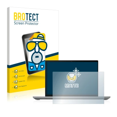 Parte frontale di una confezione del prodotto con il logo del marchio BROTECT. Accanto è raffigurato il dispositivo Lenovo Thi