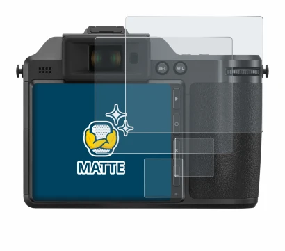 Immagine del dispositivo Hasselblad X2D 100C con un'ampia varietà di protezioni per lo schermo.