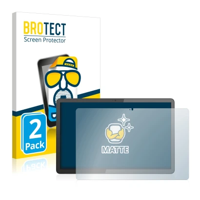 Parte frontale di una confezione del prodotto con il logo del marchio BROTECT. Accanto è raffigurato il dispositivo Lenovo Ide
