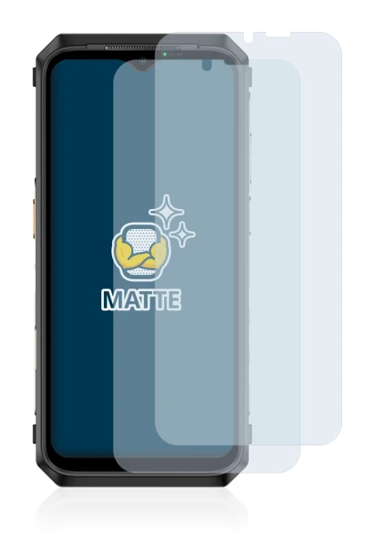 Immagine del dispositivo Ulefone Power Armor 18T con un'ampia varietà di protezioni per lo schermo.