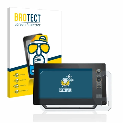 Parte frontale di una confezione del prodotto con il logo del marchio BROTECT. Accanto è raffigurato il dispositivo Humminbird