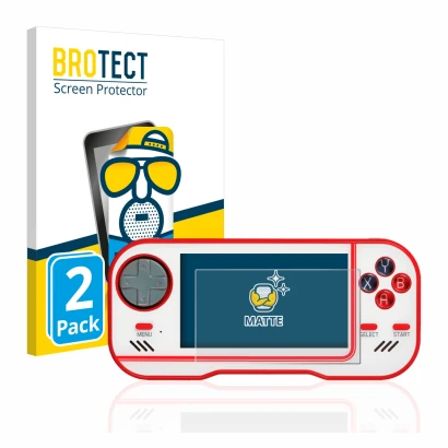 Parte frontale di una confezione del prodotto con il logo del marchio BROTECT. Accanto è raffigurato il dispositivo Blaze Ever