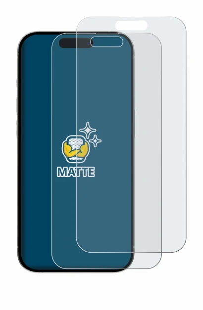 Immagine del dispositivo Apple iPhone 15 Plus con un'ampia varietà di protezioni per lo schermo.