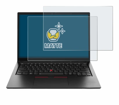 Immagine del dispositivo Lenovo ThinkPad L13 Yoga Gen 4 con un'ampia varietà di protezioni per lo schermo.