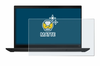 Immagine del dispositivo Lenovo ThinkPad L14 Gen 4 con un'ampia varietà di protezioni per lo schermo.