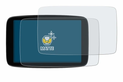 Immagine del dispositivo TomTom GO Expert Plus 7" con un'ampia varietà di protezioni per lo schermo.