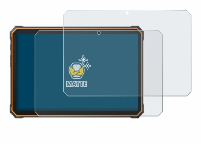Immagine del dispositivo Blackview Active 8 Pro 10.36" con un'ampia varietà di protezioni per lo schermo.