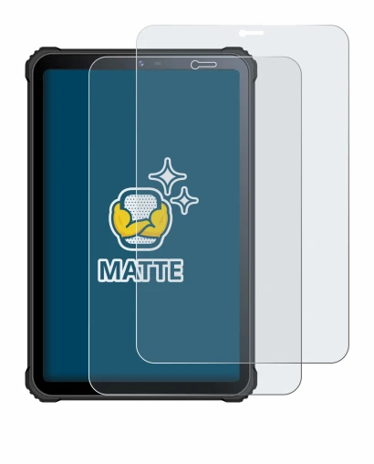 Immagine del dispositivo Oukitel RT3 con un'ampia varietà di protezioni per lo schermo.