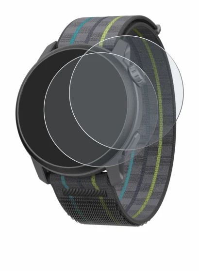 Immagine del dispositivo Coros Pace 3 con un'ampia varietà di protezioni per lo schermo.