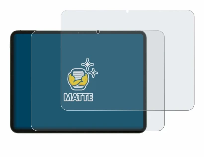 Immagine del dispositivo OnePlus Pad Go con un'ampia varietà di protezioni per lo schermo.