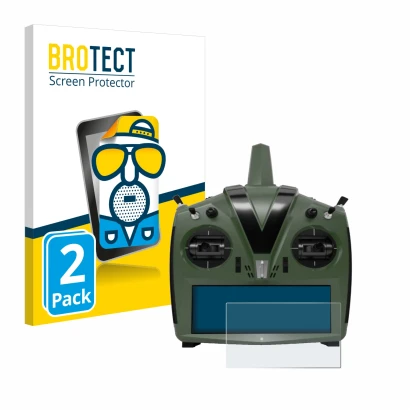 Parte frontale di una confezione del prodotto con il logo del marchio BROTECT. Accanto è raffigurato il dispositivo VBar Contr