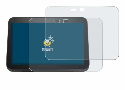 Immagine del dispositivo Amazon Echo Show 8 2023 (3a Gen.) con un'ampia varietà di protezioni per lo schermo.