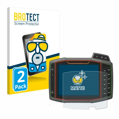 Parte frontale di una confezione del prodotto con il logo del marchio BROTECT. Accanto è raffigurato il dispositivo Amazone Am