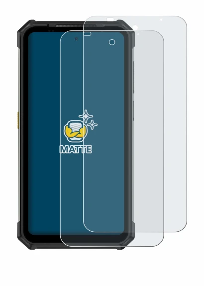 Immagine del dispositivo Ulefone Armor 24 con un'ampia varietà di protezioni per lo schermo.