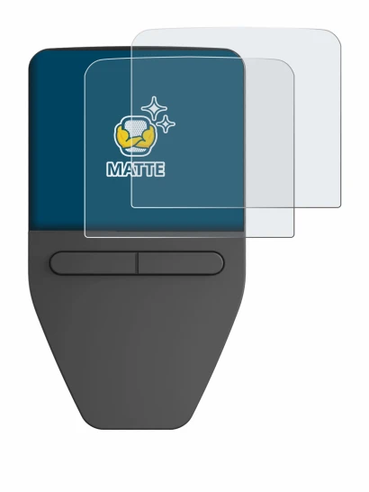 Immagine del dispositivo Trezor Safe 3 con un'ampia varietà di protezioni per lo schermo.