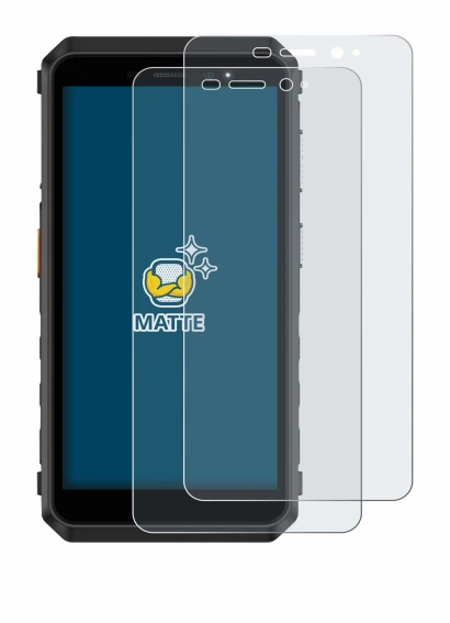 Immagine del dispositivo Ulefone Power Armor X11 Pro con un'ampia varietà di protezioni per lo schermo.