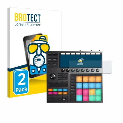 Parte frontale di una confezione del prodotto con il logo del marchio BROTECT. Accanto è raffigurato il dispositivo Native Ins