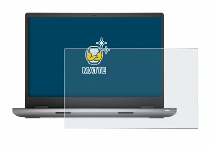 Immagine del dispositivo Dell Precision 7780 con un'ampia varietà di protezioni per lo schermo.