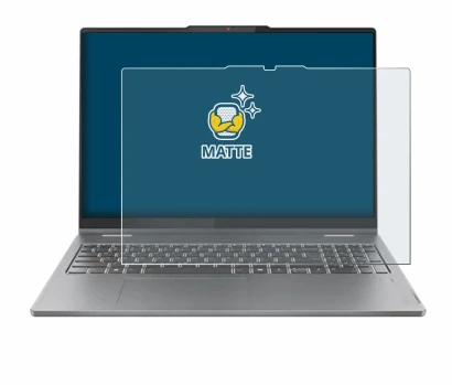 Immagine del dispositivo Lenovo IdeaPad 5 2-in-1 Gen 9 16" con un'ampia varietà di protezioni per lo schermo.