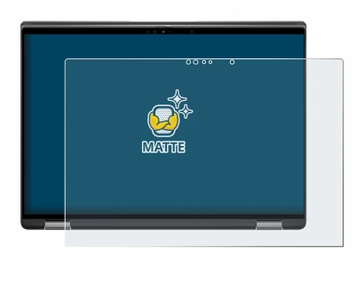 Immagine del dispositivo Dell Latitude 7440 2-in-1 con un'ampia varietà di protezioni per lo schermo.