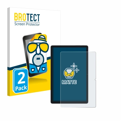 Parte frontale di una confezione del prodotto con il logo del marchio BROTECT. Accanto è raffigurato il dispositivo Blackview 