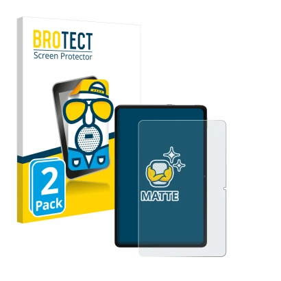 Parte frontale di una confezione del prodotto con il logo del marchio BROTECT. Accanto è raffigurato il dispositivo Xiaomi Red