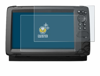 Immagine del dispositivo Lowrance HOOK Reveal 9 con un'ampia varietà di protezioni per lo schermo.