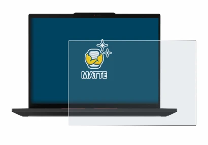 Immagine del dispositivo Lenovo ThinkPad P14s Gen 5 14" con un'ampia varietà di protezioni per lo schermo.