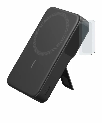 Immagine del dispositivo Anker MagGo con un'ampia varietà di protezioni per lo schermo.