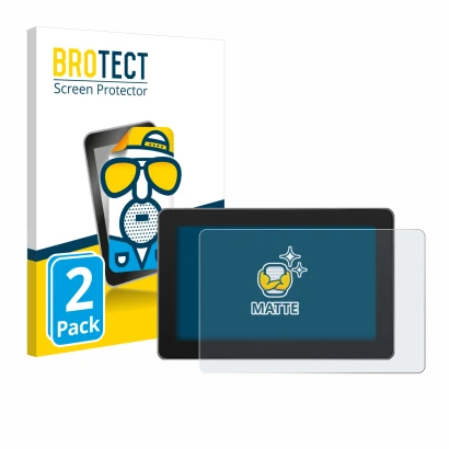 Parte frontale di una confezione del prodotto con il logo del marchio BROTECT. Accanto è raffigurato il dispositivo SmallHD In