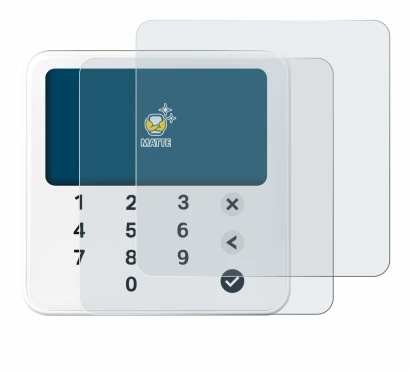 Immagine del dispositivo SumUp Solo Lite con un'ampia varietà di protezioni per lo schermo.
