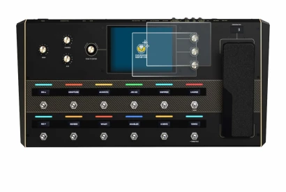 Immagine del dispositivo Headrush Prime con un'ampia varietà di protezioni per lo schermo.