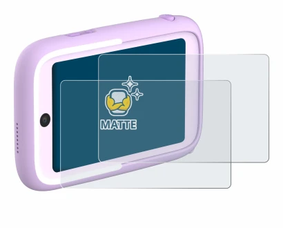 Immagine del dispositivo Myfirst Camera 50 con un'ampia varietà di protezioni per lo schermo.
