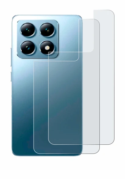 Immagine del dispositivo Xiaomi 14T Pro (Posteriore) con un'ampia varietà di protezioni per lo schermo.