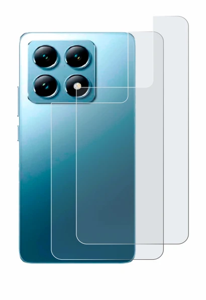 Immagine del dispositivo Xiaomi 14T (Posteriore) con un'ampia varietà di protezioni per lo schermo.