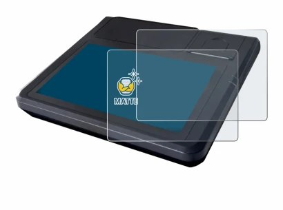 Immagine del dispositivo Techfive ECR 100 con un'ampia varietà di protezioni per lo schermo.