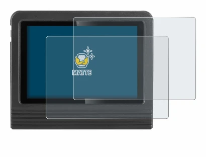 Immagine del dispositivo Launch X-431 V + Pro 5.0 10.1" con un'ampia varietà di protezioni per lo schermo.