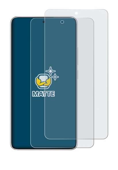 Immagine del dispositivo Xiaomi Redmi Note 14 con un'ampia varietà di protezioni per lo schermo.