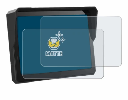 Immagine del dispositivo Carpuride W702 Pro 7" con un'ampia varietà di protezioni per lo schermo.