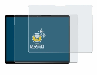 Immagine del dispositivo Chuwi Hi10 Max con un'ampia varietà di protezioni per lo schermo.