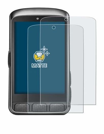 Immagine del dispositivo Wahoo Elemnt ACE con un'ampia varietà di protezioni per lo schermo.