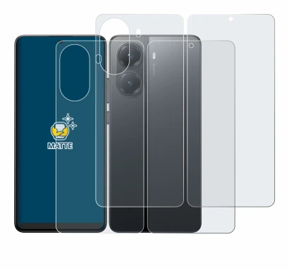 Immagine del dispositivo Xiaomi Poco X7 Pro (Fronte+Retro) con un'ampia varietà di protezioni per lo schermo.