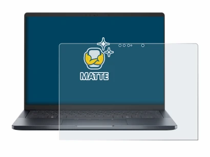 Immagine del dispositivo Dell Pro 14 Premium PA14250 Touch con un'ampia varietà di protezioni per lo schermo.