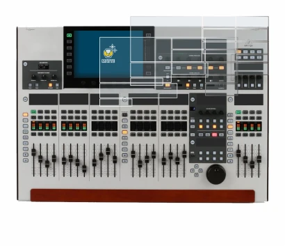 Immagine del dispositivo Behringer Wing (Set composto da 11 fogli) con un'ampia varietà di protezioni per lo schermo.