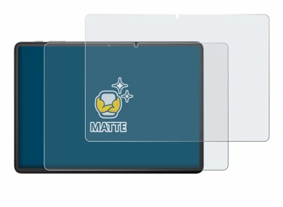 Immagine del dispositivo Blackview Tab 60 Pro 10.1" con un'ampia varietà di protezioni per lo schermo.